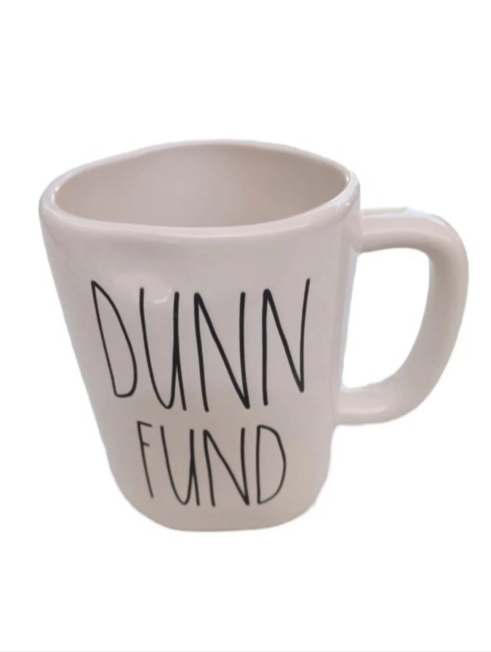NWOT Rae Dunn Artisan Collection Ceramic White Mug | DUNN FUND